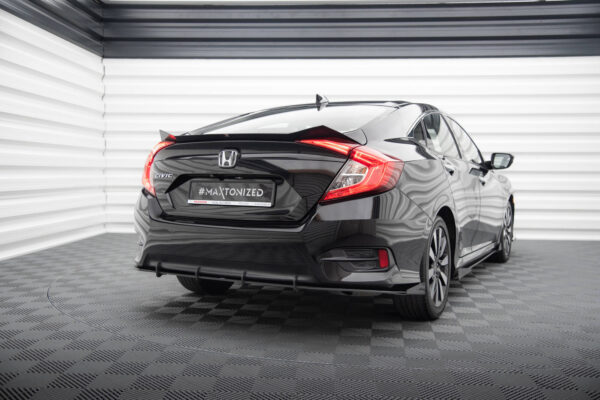 Street Pro Πίσω Σπόιλερ + Flaps Honda Civic Mk10
