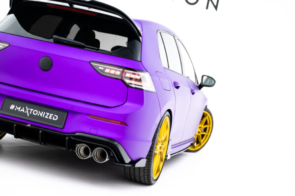 Street Pro Πίσω Σπόιλερ V.2 + Flaps V.2 Volkswagen Golf R Hatchback Mk8 / Mk8 Facelift