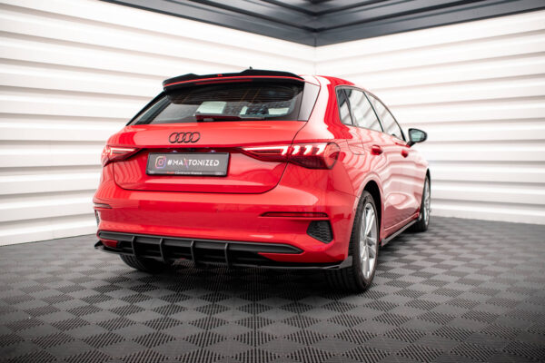 Street Pro Πίσω Valance + Flaps Audi A3 Sportback 8Y