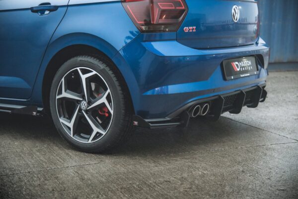 Street Pro Πίσω Valance + Flaps Volkswagen Polo GTI Mk6 Volkswagen Polo GTI Mk6