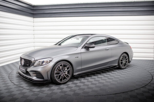 Street Pro Μαρσπιέ + Flaps Mercedes-AMG C43 Coupe / Cabrio C205 Facelift / A205 Facelift