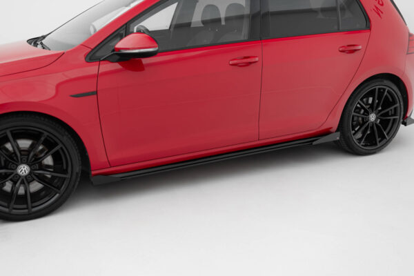 Street Pro Μαρσπιέ + Flaps Volkswagen Golf R / R-Line Mk7 Facelift Volkswagen Golf R Mk7 Facelift