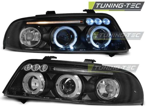 Φανάρια ANGEL EYES Μαύρο για AUDI A4 01.99-09.00 Audi A4 (B5) [1995-2001]