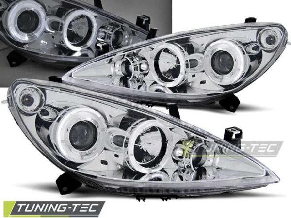 PEUGEOT 307 04.01-06.05 ANGEL EYES χρωμίου Peugeot 307 [2001-2007]