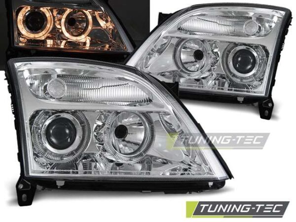 OPEL VECTRA C 04.02-08.05 ANGEL EYES χρωμίου Opel Vectra C [2002-2008]