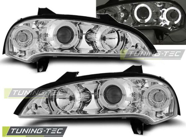 OPEL TIGRA 09.94-12.00 ANGEL EYES χρωμίου Opel Tigra [1994-2001]