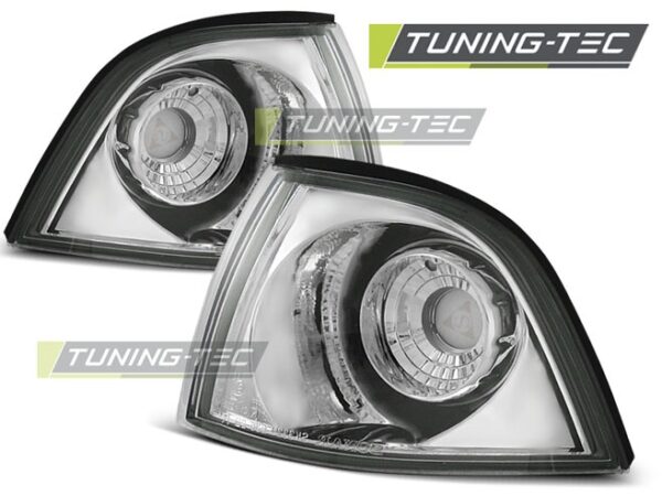 Εμπρός φλας χρωμίου για BMW E36 12.90-09.99 COUPE BMW 3 (E36) [1991-1998]