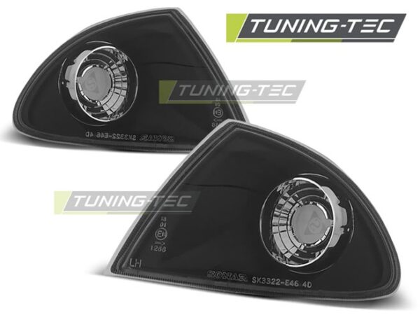Εμπρός φλας Μαύρο για BMW E46 05.98-08.01 BMW 3 (E46) [1998-2005]