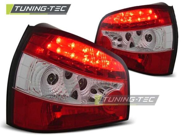 Πίσω φανάρια  led Κόκκινο Λευκό για AUDI A3 09.96- 08.00 Audi A3 (8L) [1996-2003]