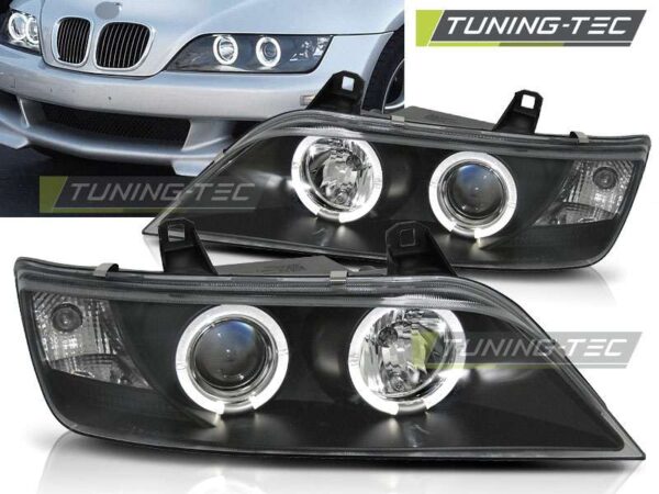 Φανάρια ANGEL EYES Μαύρο για BMW Z3 01.96-02 BMW Z3 (E36/7/8) [1996-2002]