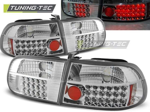 HONDA CIVIC 09.91-08.95 2D/4D χρωμίου LED Honda Civic Mk5 [1992-1995]