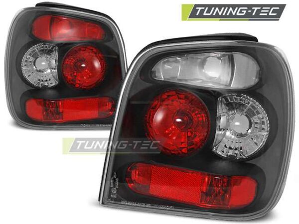 TAIL LIGHTS Μαύρο για VW POLO 6N 10.94-09.99 Volkswagen Polo Mk3 [1994-2001]