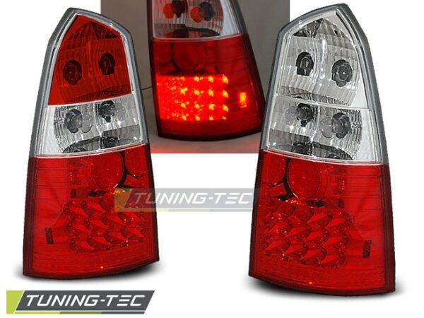 FORD FOCUS MK1 10.98-10.04 KOMBI Κόκκινο Λευκό LED Ford Focus Mk1 [1998-2004]