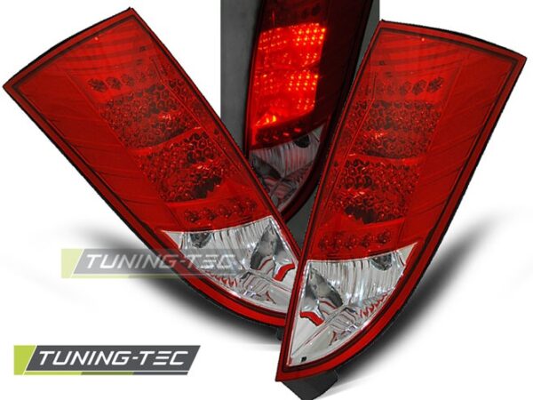 FORD FOCUS MK1 10.98-10.04 HATCHBACK Κόκκινο Λευκό LED Ford Focus Mk1 [1998-2004]