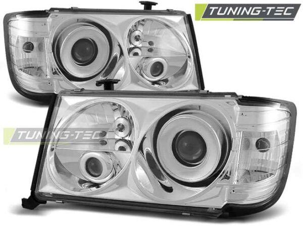 Φανάρια χρωμίου για MERCEDES W124 01.85-04.93 Mercedes E Class (W124) [1984-1995]