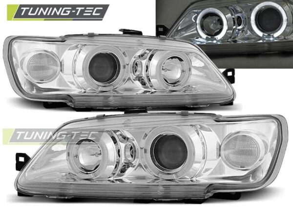 PEUGEOT 306 02.93-04.97 ANGEL EYES χρωμίου Peugeot 306 [1993-2001]