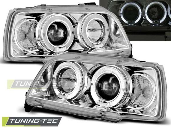 RENAULT CLIO 06.90-95 ANGEL EYES χρωμίου Renault Clio Mk1 [1990-1998]