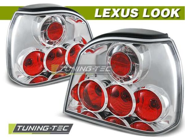 TAIL LIGHTS χρωμίου για VW GOLF 3 09.91-08.97 Volkswagen Golf Mk3 [1991-1997]