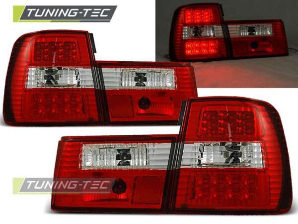 Πίσω φανάρια  led Κόκκινο Λευκό για BMW E34 02.88-12.95 SEDAN BMW 5 (E34) [1988-1996]