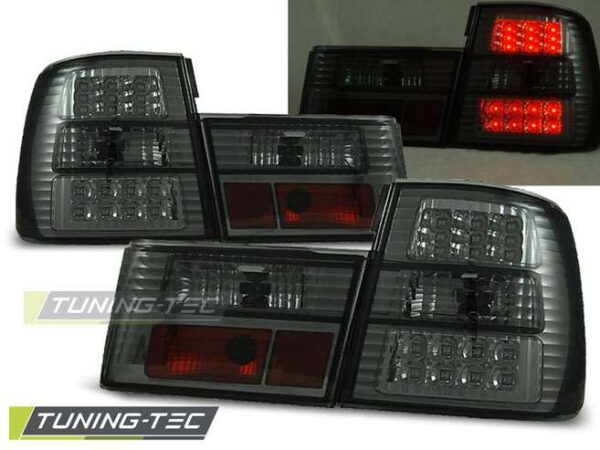 Πίσω φανάρια  led SMOKE για BMW E34 02.88-12.95 SEDAN BMW 5 (E34) [1988-1996]