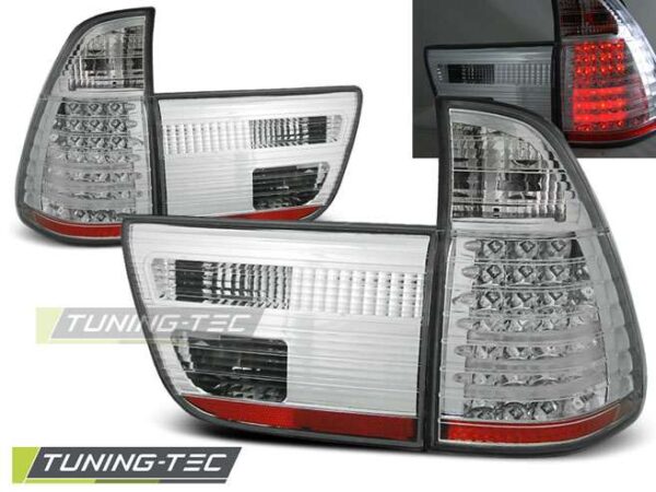 Πίσω φανάρια  led χρωμίου για BMW X5 E53 09.99-10.03 BMW X5 (E53) [1999-2006]