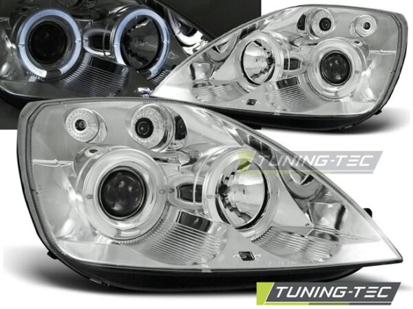FORD FIESTA MK6 05.02-08.05 ANGEL EYES χρωμίου Ford Fiesta [2002-2008]