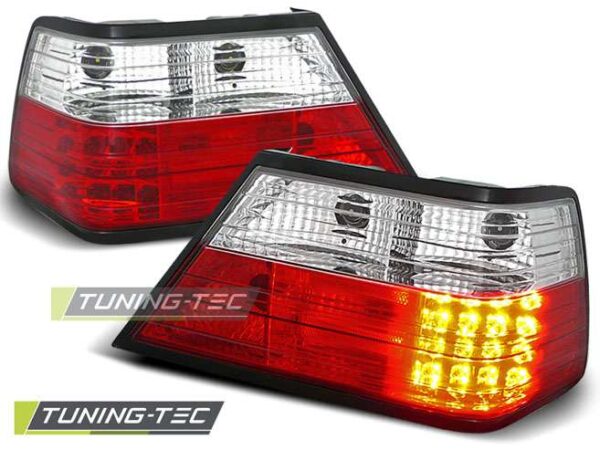 Πίσω φανάρια  led Κόκκινο Λευκό για MERCEDES W124 E-KLASA 01.85-06.95 Mercedes E Class (W124) [1984-1995]