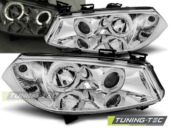 RENAULT MEGANE II 11.02-12.05 ANGEL EYES χρωμίου Renault Megane Mk2 [2002-2008]