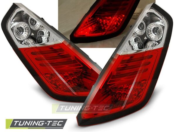 FIAT GRANDE PUNTO 09.05-09 Κόκκινο Λευκό LED Fiat Grande Punto [2005-2018]