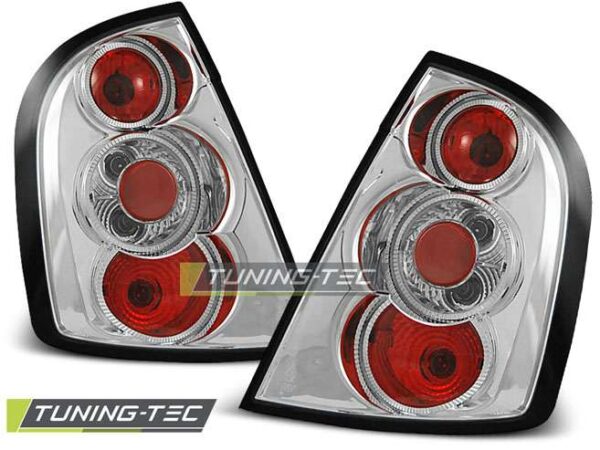 TAIL LIGHTS χρωμίου για SKODA FABIA I 12.99-06.04 Skoda Fabia Mk1 [1999-2007]