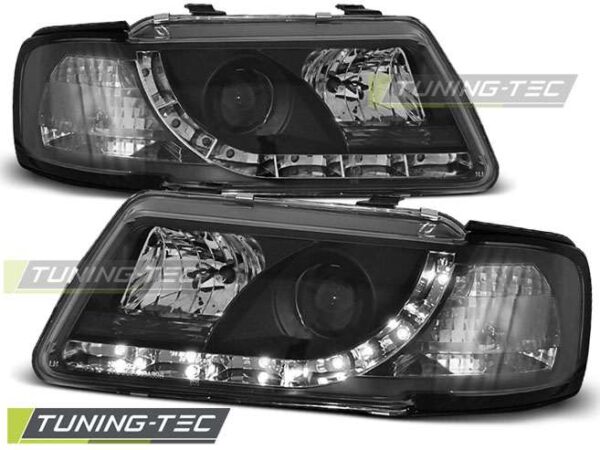 Φανάρια DAYLIGHT Μαύρο για AUDI A3 8L 08.96-08.00 Audi A3 (8L) [1996-2003]