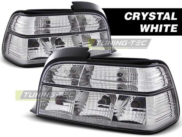TAIL LIGHTS CRYSTAL Λευκό για BMW E36 12.90-08.99 COUPE BMW 3 (E36) [1991-1998]