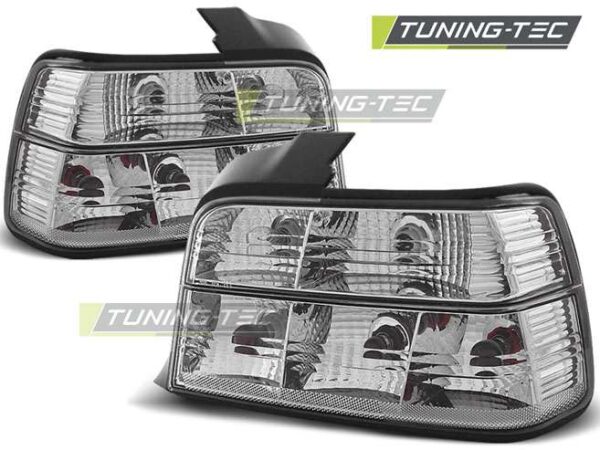 TAIL LIGHTS CRYSTAL Λευκό για BMW E36 12.90-08.99 SEDAN BMW 3 (E36) [1991-1998]