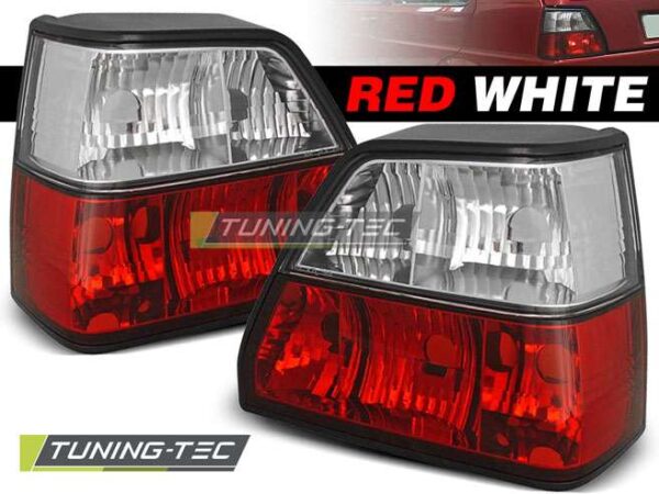 TAIL LIGHTS Κόκκινο Λευκό για VW GOLF 2 08.83-08.91 Volkswagen Golf Mk2 [1984-991]
