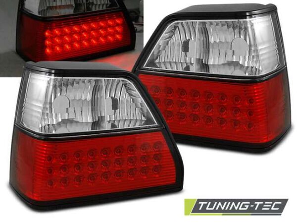 Πίσω φανάρια  led Κόκκινο Λευκό για VW GOLF 2 08.83-08.91 Volkswagen Golf Mk2 [1984-991]