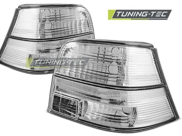 TAIL LIGHTS CRYSTAL Λευκό για VW GOLF 4 09.97-09.03 Volkswagen Golf Mk4 [1997-2004]