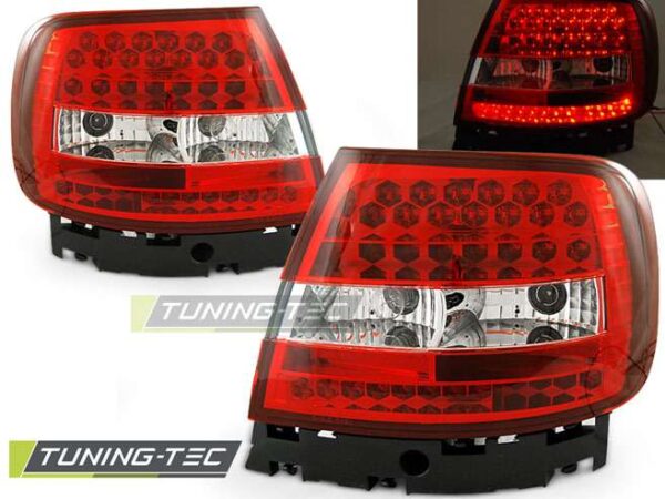 Πίσω φανάρια  led Κόκκινο Λευκό για AUDI A4 11.94-09.00 Audi A4 (B5) [1995-2001]