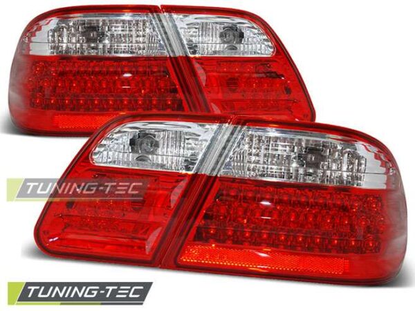 Πίσω φανάρια  led Κόκκινο Λευκό για MERCEDES W210 95-03.02 Mercedes E Class (W210) [1995-2002]
