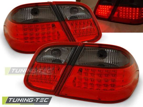 Πίσω φανάρια  led Κόκκινο SMOKE για MERCEDES W208 CLK 03.97-04.02 Mercedes CLK (W208) [1997-2003]