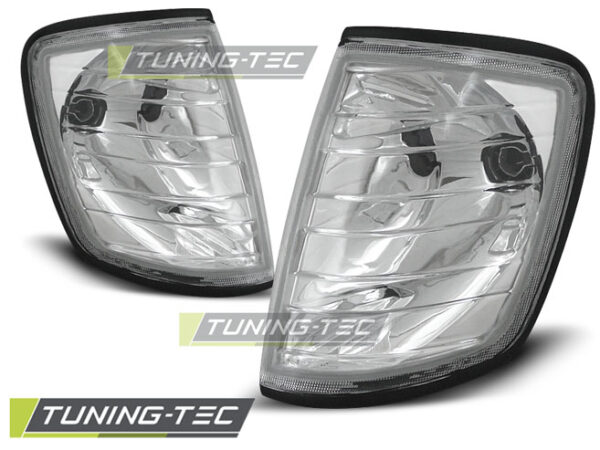 Εμπρός φλας χρωμίου για MERCEDES W124 E-KLASA 01.85-06.95 Mercedes E Class (W124) [1984-1995]