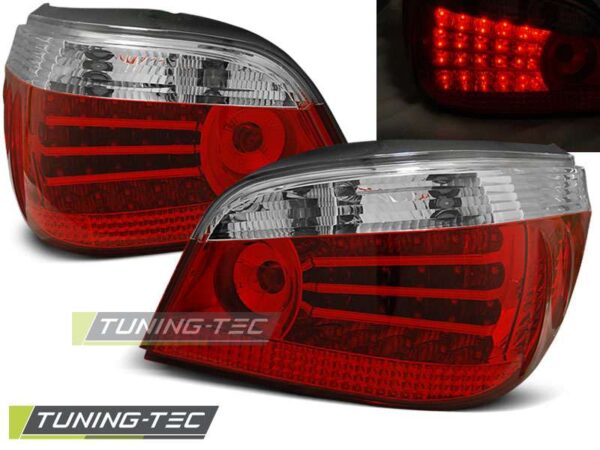 Πίσω φανάρια  led Κόκκινο Λευκό για BMW E60 07.03-07 BMW 5 (Ε60/E61) [2003-2010]
