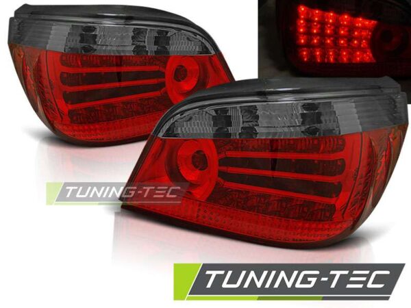 Πίσω φανάρια  led Κόκκινο SMOKE για BMW E60 07.03-07 BMW 5 (Ε60/E61) [2003-2010]