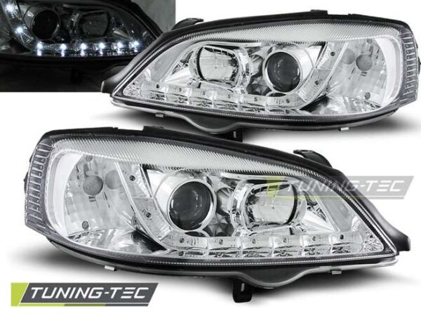 OPEL ASTRA G 09.97-02.04 DAYLIGHT χρωμίου Opel Astra G [1998-2004]