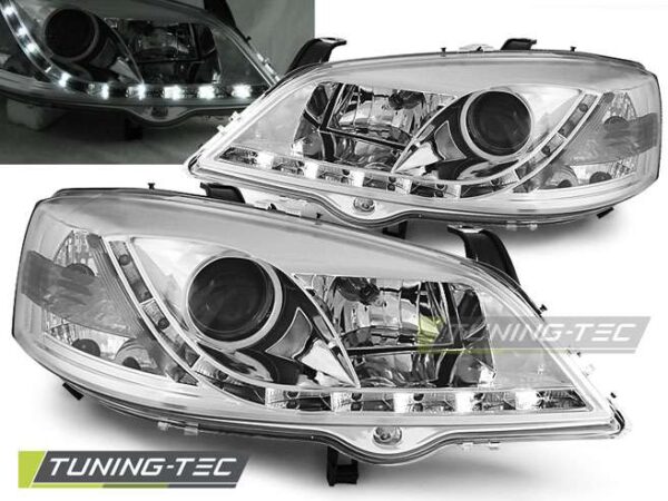 OPEL ASTRA G 09.97-02.04 DAYLIGHT χρωμίου Opel Astra G [1998-2004]