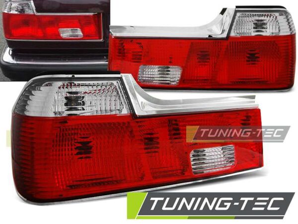 TAIL LIGHTS Κόκκινο Λευκό για BMW E32 06.86-04.94 BMW 7 (E32) [1986-1994]