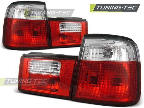 TAIL LIGHTS Κόκκινο Λευκό για BMW E34 02.88-12.95 BMW 5 (E34) [1988-1996]