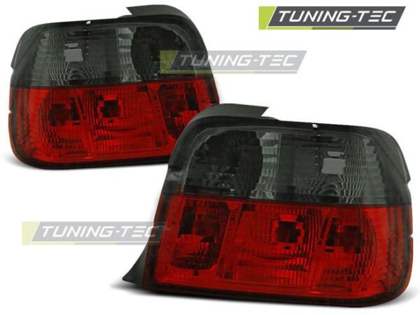 TAIL LIGHTS Κόκκινο SMOKE για BMW E36 12.90-08.99 COMPACT BMW 3 (E36) [1991-1998]