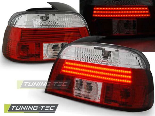 Πίσω φανάρια  led Κόκκινο Λευκό για BMW E39 09.95-08.00 BMW 5 (E39) [1996-2003]