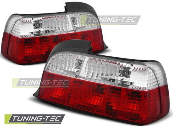 TAIL LIGHTS Κόκκινο Λευκό για BMW E36 12.90-08.99 COUPE BMW 3 (E36) [1991-1998]