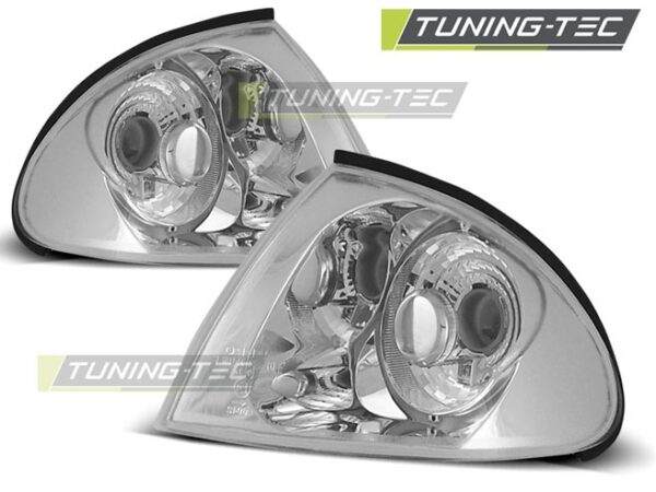 Εμπρός φλας χρωμίου για BMW E46 05.98-08.01 BMW 3 (E46) [1998-2005]
